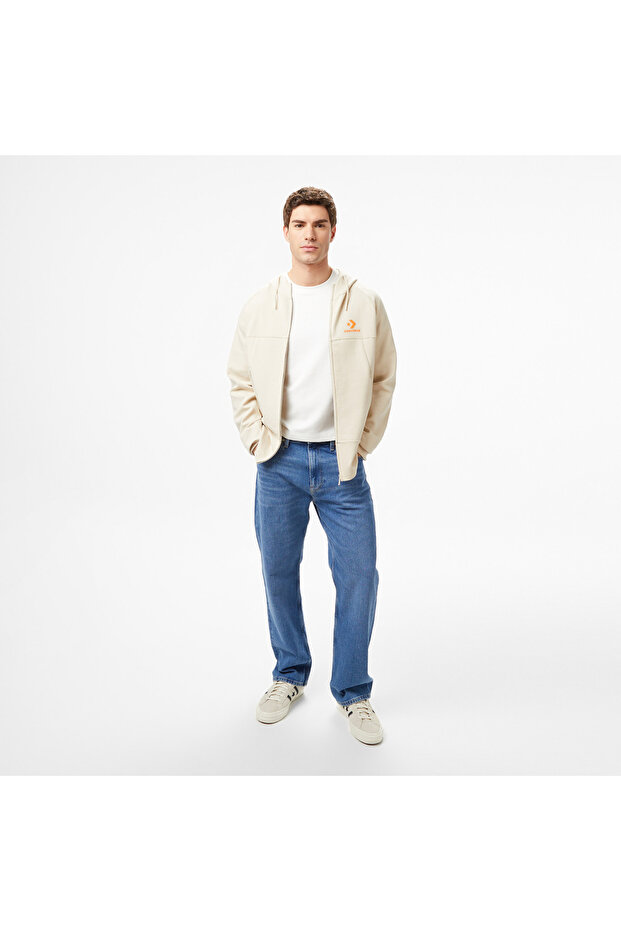 Erkek Bej Sweatshirt - 3