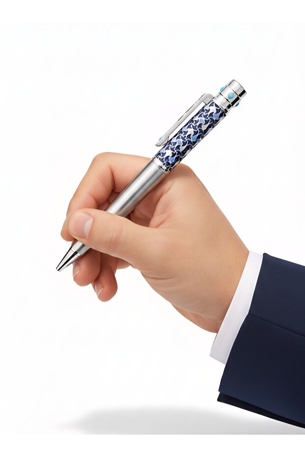 قلم ازرق cateraa - 2