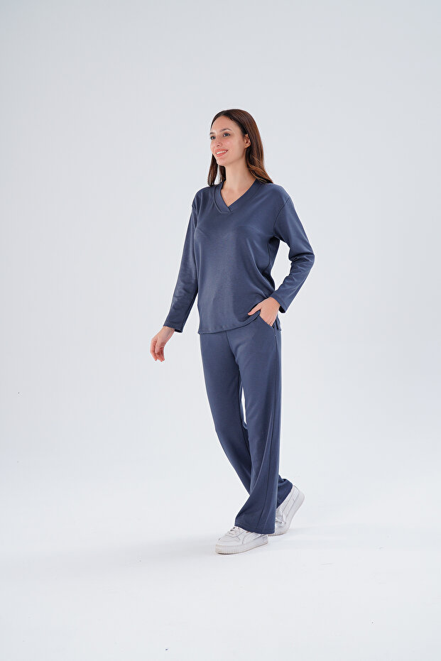 Women's Miley Winter Modal Set - Plus Size Compatible, Non-Squeezing, Stretchy and Soft - up to 130 kg