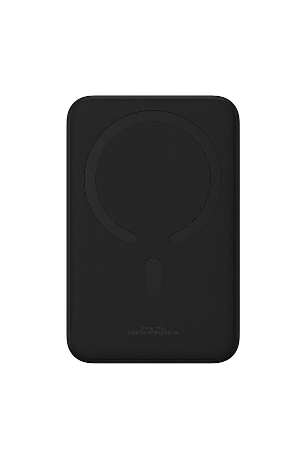 EnerFill FM41 Mini Magsafe Powerbank 20.000 mAh 20W - Siyah (C'den C'ye 20V/3A 30cm siyah kablolu) - 2