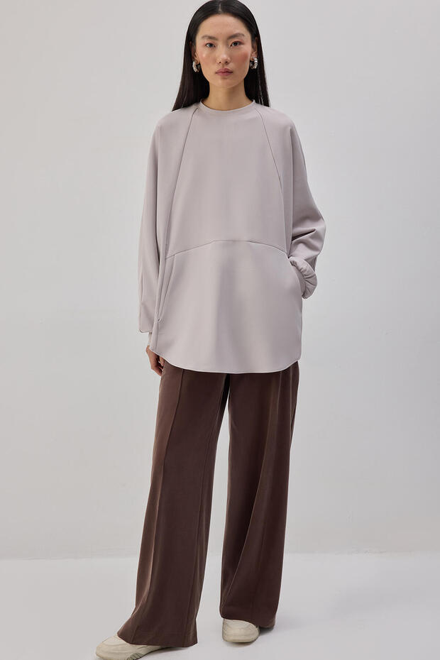 CEPLİ KREP TUNİK - 2