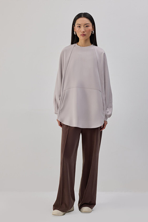 CEPLİ KREP TUNİK - 1