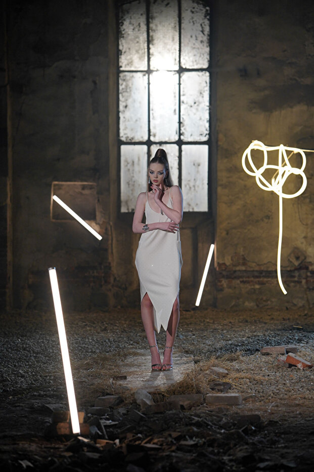 Rochie Eveline ivory - 1