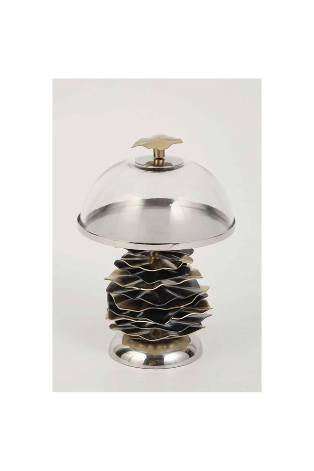 Leaf Medium Cake Stand 13*13*17 cm Mtfk.0207