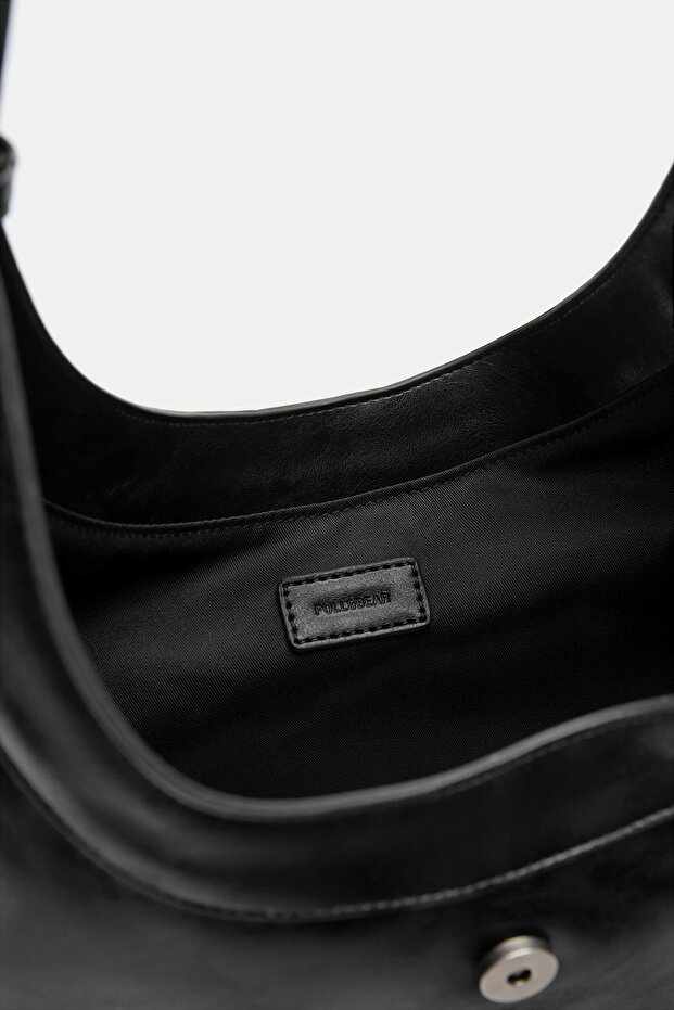 Halkalı tote çanta - 3