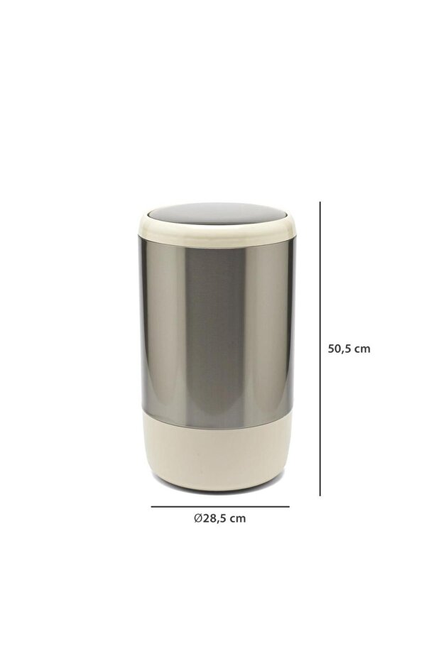 LİMA ÇÖP KOVASI 20LT BEJ - 2