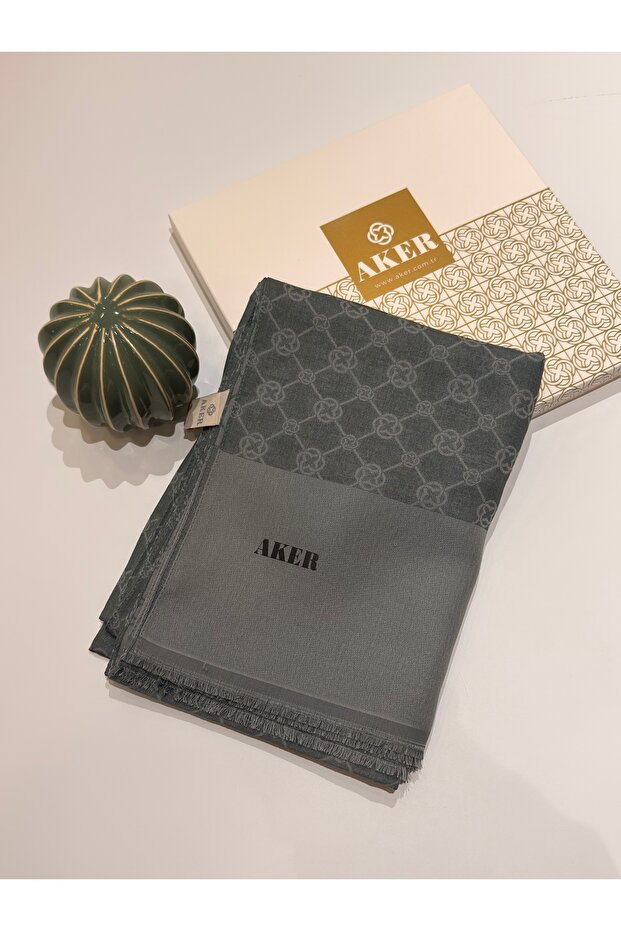 Elegance Monogram Şal - 1