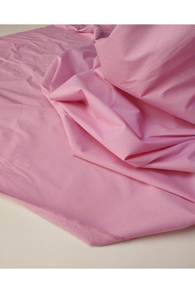 Lightweight Flexible Cotton Fabric in Light Pink Color (Width 140 cm X Length 150 cm)