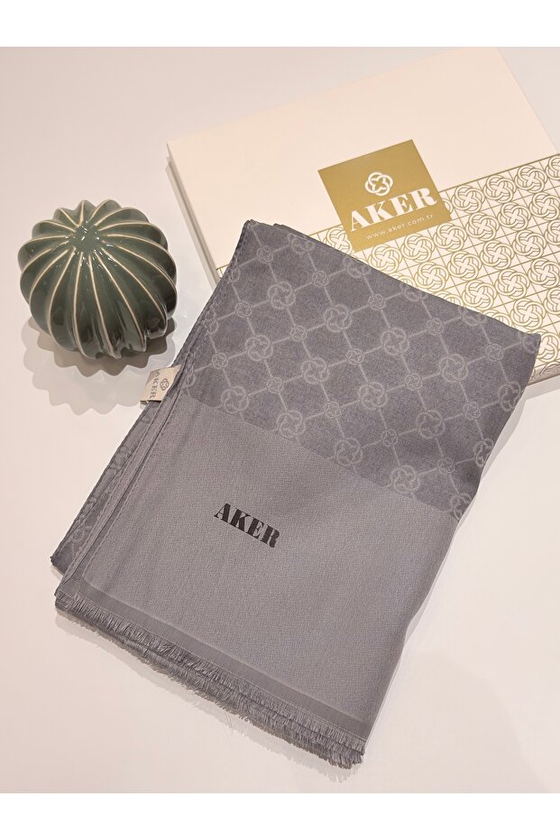 Elegance Monogram Şal - 1