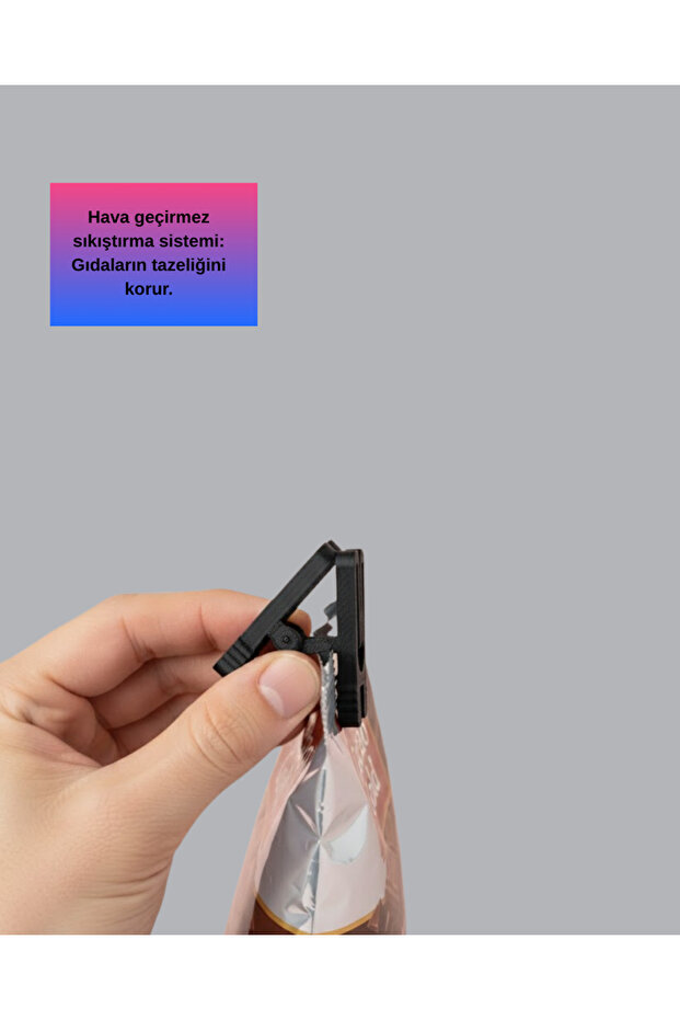 قفل أكياس بلاستيكية متعدد الأغراض للمطبخ - 4