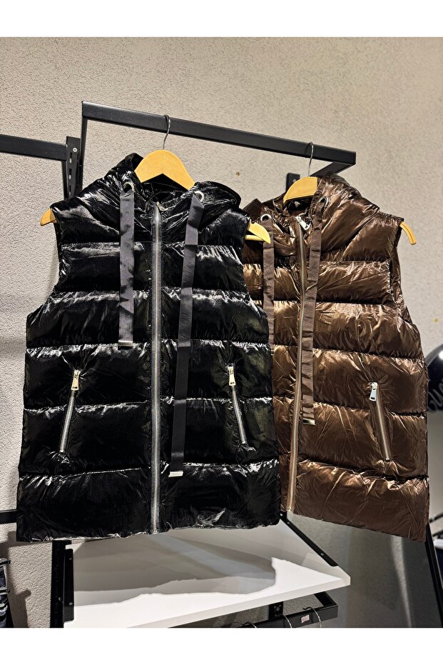 PARLAK ŞİŞME YELEK - 2