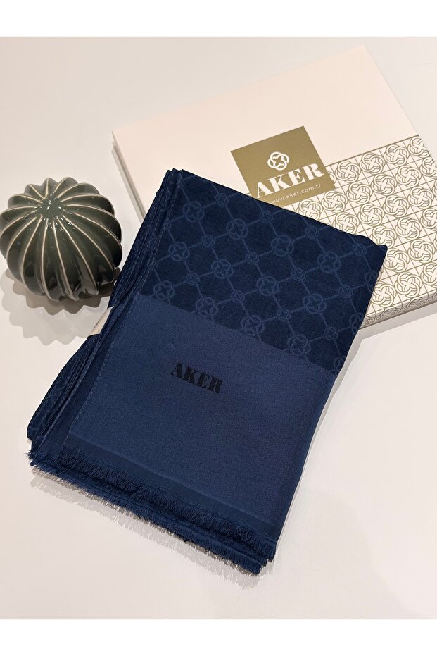 Elegance Monogram Şal - 1