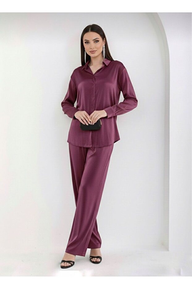 Double Set Printed Satin - 3