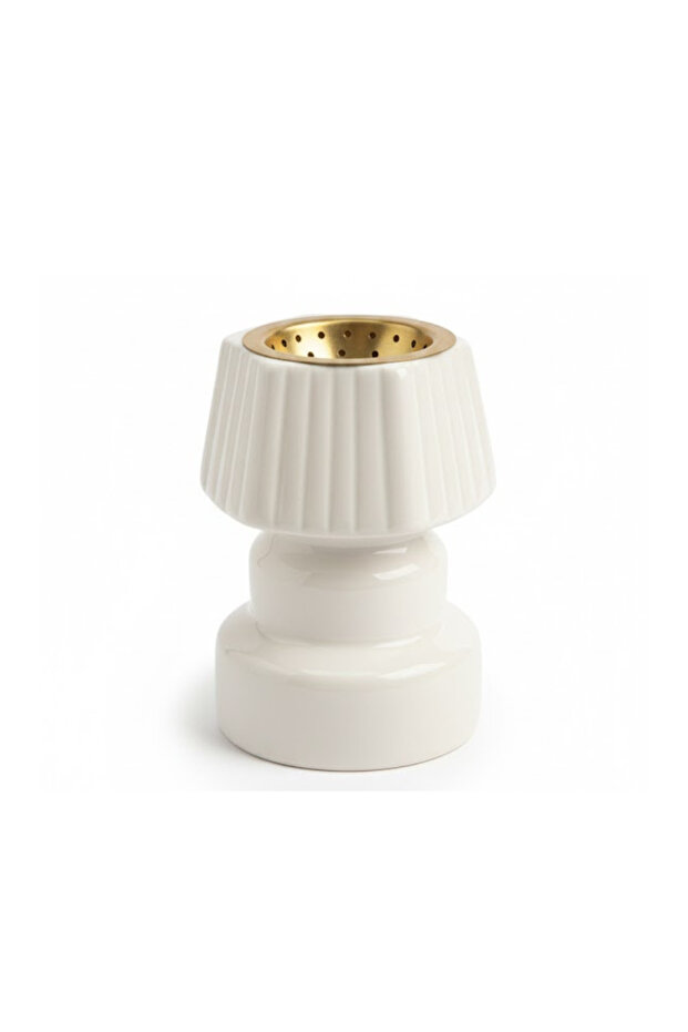 White ceramic incense burner - High quality luxury