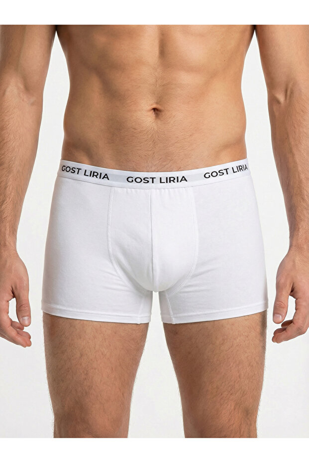 Bare Men's Boxer Shorts White