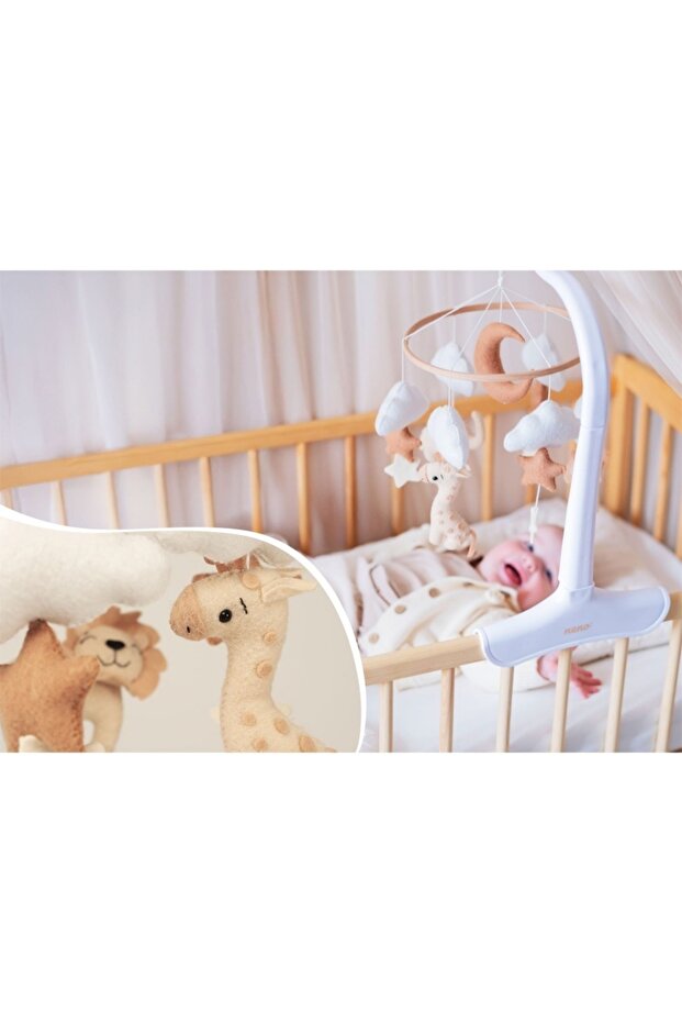 Leo - Crib carousel with attachment bracket - 10