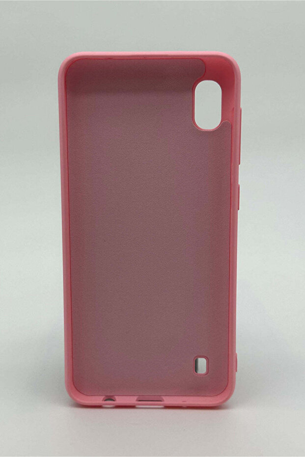 حافظة متوافقة مع هاتف سامسونج A10 - وردي - 2