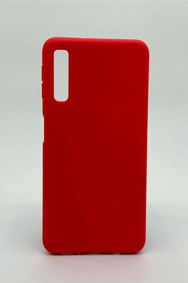 حافظة متوافقة مع هاتف سامسونج A7 2018 - أحمر - 1