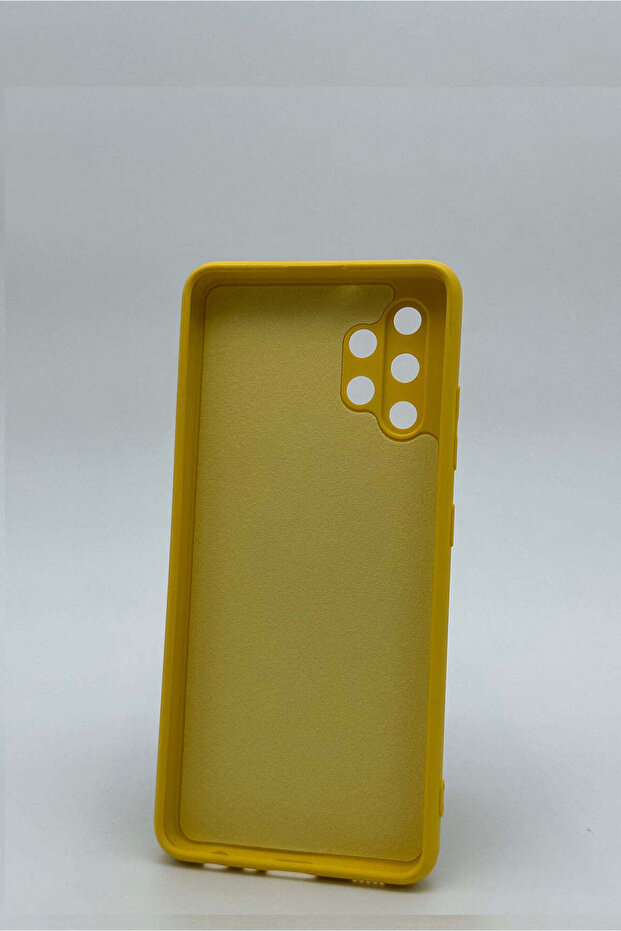 حافظة متوافقة مع هاتف سامسونج A32 - أصفر - 3