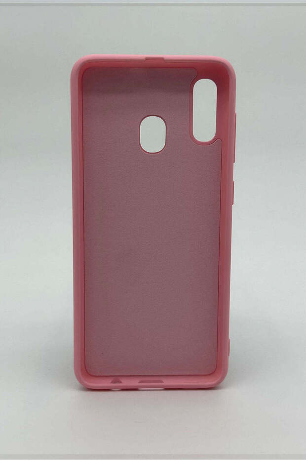 حافظة متوافقة مع هاتف سامسونج A30 - وردي - 2