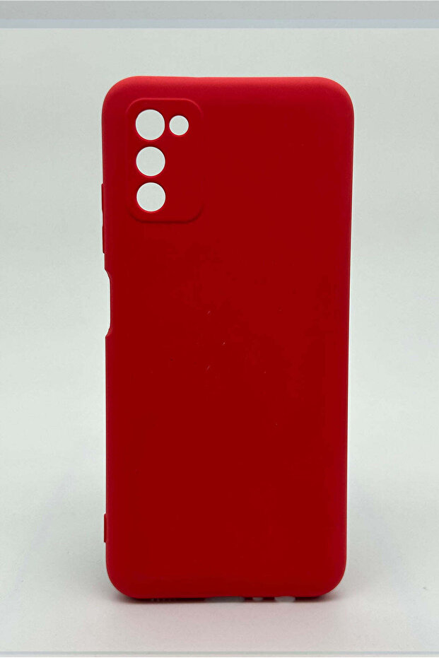 حافظة متوافقة مع هاتف سامسونج A03S - أحمر - 1