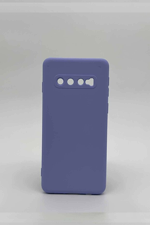 حافظة متوافقة مع هاتف سامسونج S10 بلس - أرجواني - 1