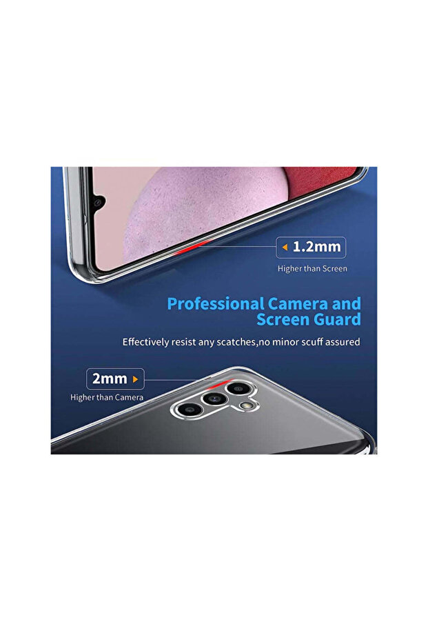 حافظة متوافقة مع هاتف سامسونج A25 - شفافة - 3