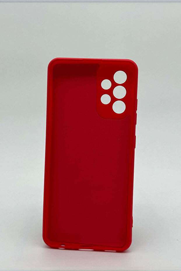 حافظة متوافقة مع هاتف سامسونج A32 - أحمر - 2