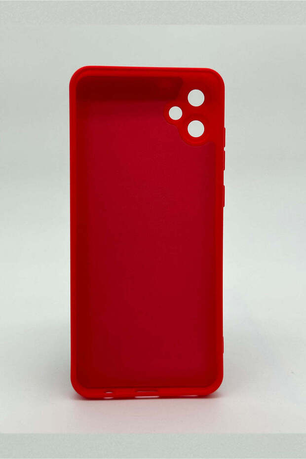 حافظة متوافقة مع هاتف سامسونج A05 - أحمر - 2