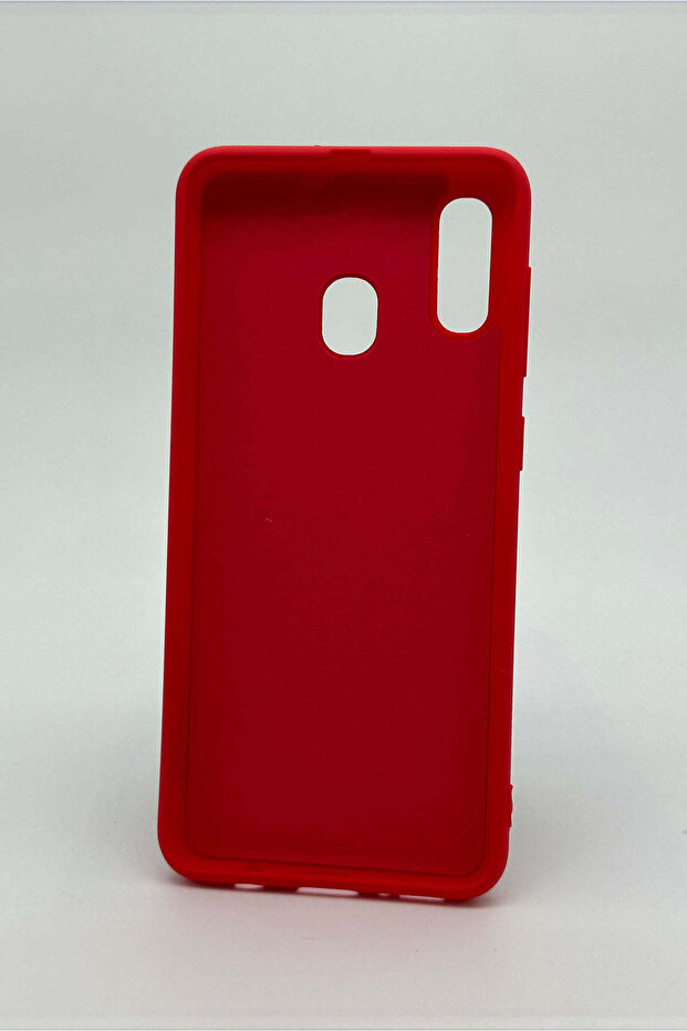 حافظة متوافقة مع هاتف سامسونج A30 - أحمر - 3