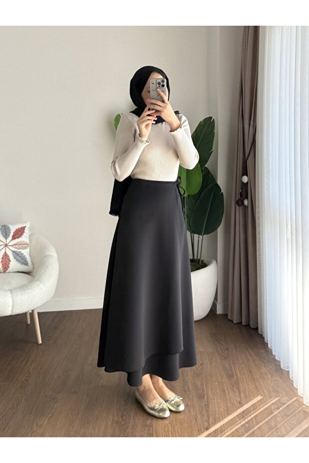 Waist Tie Skirt