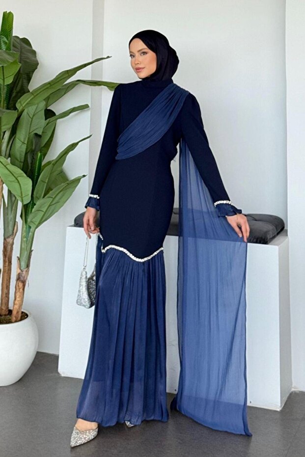 Derin Abiye Lacivert - 1