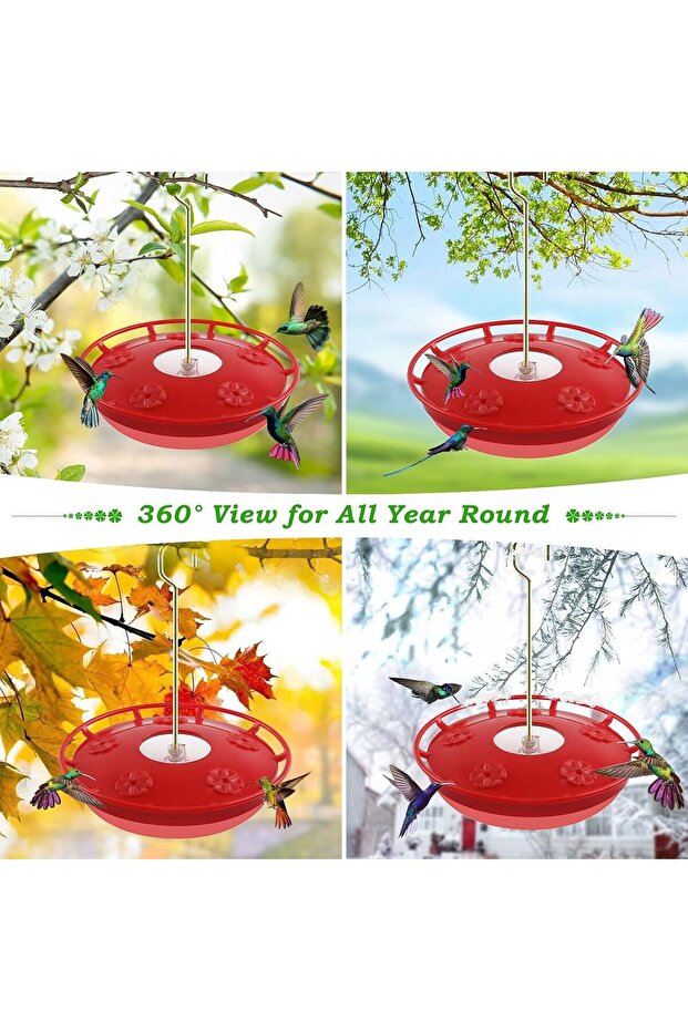 مغذي الطيور الطنانة 16 أونصة - 6