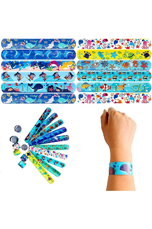 48 قطعة من أساور الحفلات ذات الطابع البحري - 1