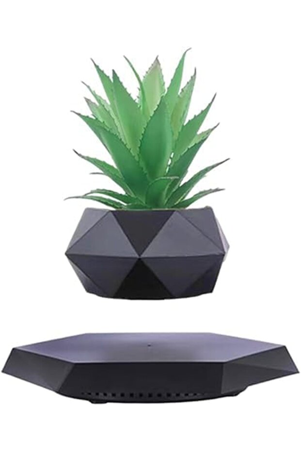 Magnetic Levitating Floating Plant Pot for Succulents and Air Plants