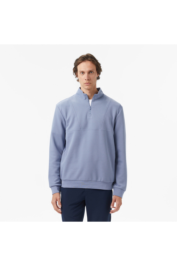 Men's Blue Classic Fit Sweatshirt