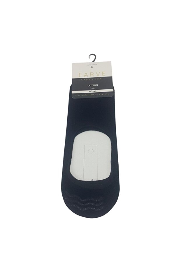 Fabcare Stitch-Free Bamboo Ballerina Men's Socks Navy Blue