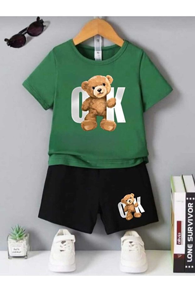 Ok Printed Summer Children's Set