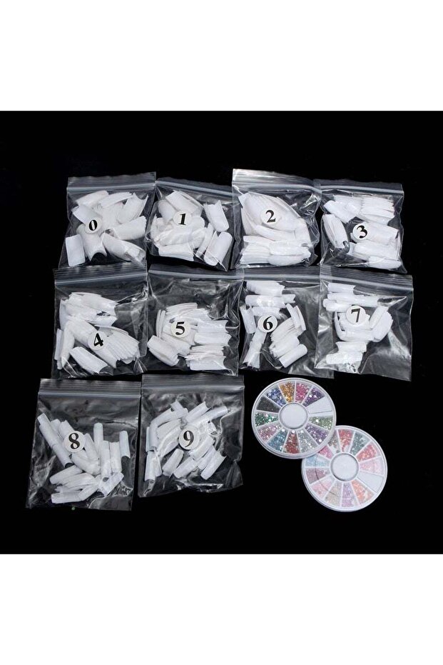 مجموعة طلاء أظافر أكريليك متعددة الألوان - 6