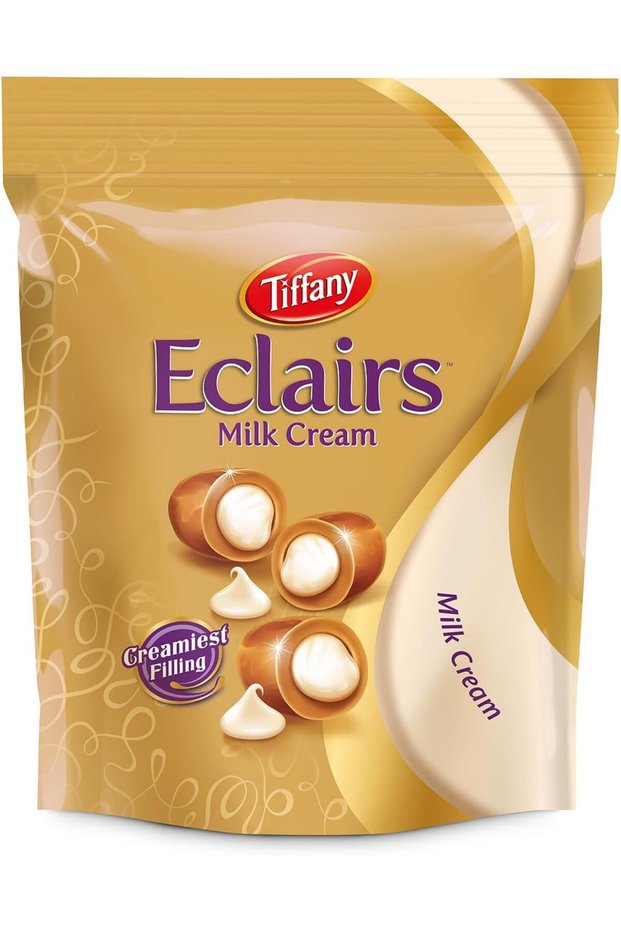 Traditional Milk Cream Injected Velvet Cocoa Eclairs Candy Bag (550g)