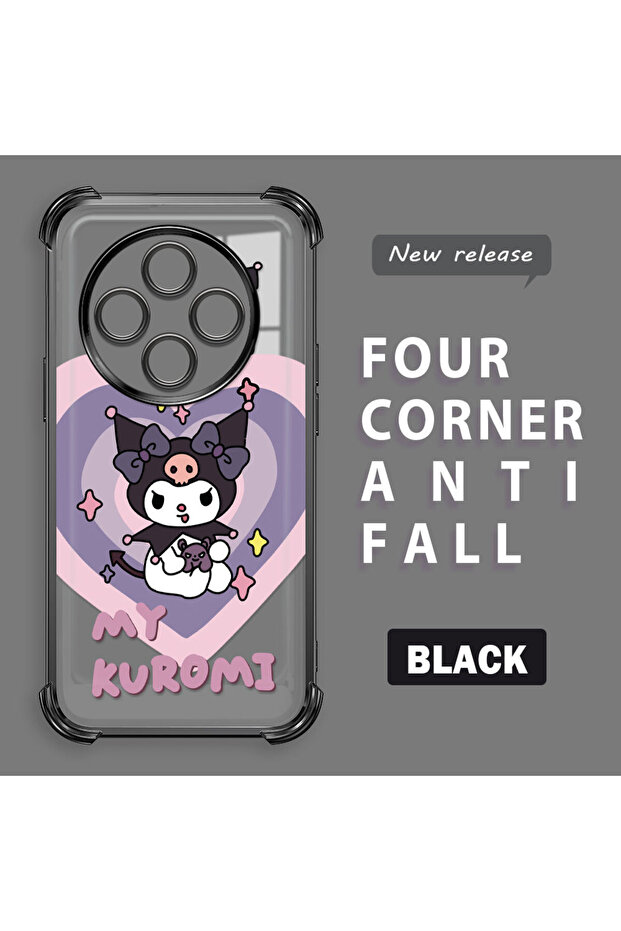 حافظة حماية من السيليكون الشفاف المتوافقة مع Redmi A4، مزودة بنمط - 2