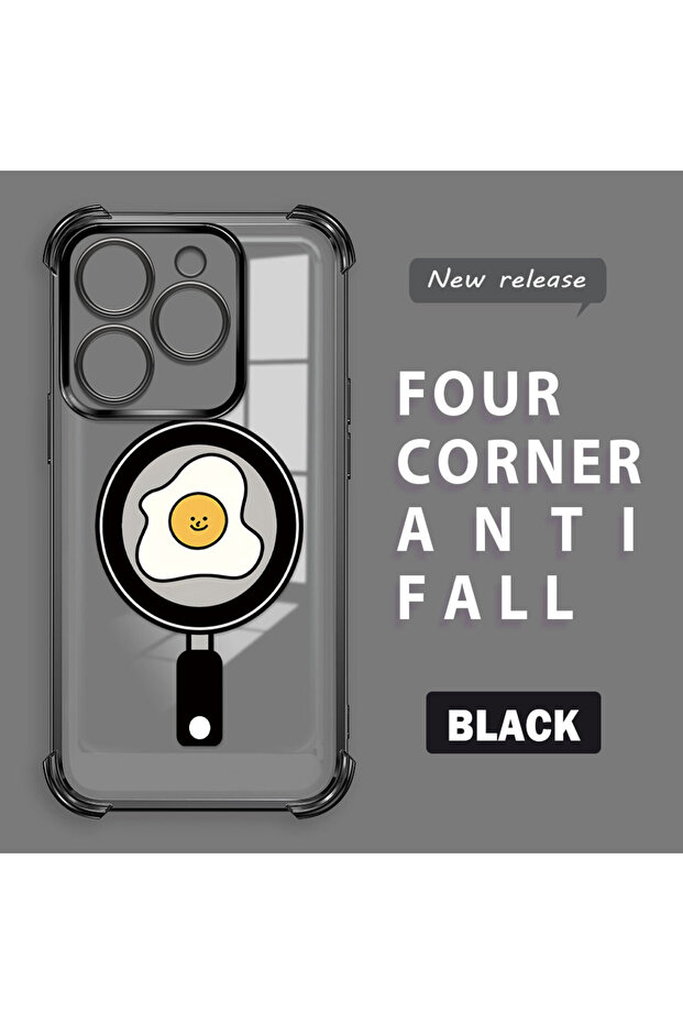 Tecno Spark 20/20C Compatible Transparent Silicone Flutter Protective Case with Pan Pattern - 1