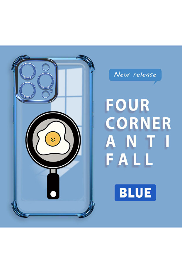 حافظة واقية من السيليكون الشفاف المتوافقة مع هاتف iPhone 14 Pro Max بنمط مزخرف - 1