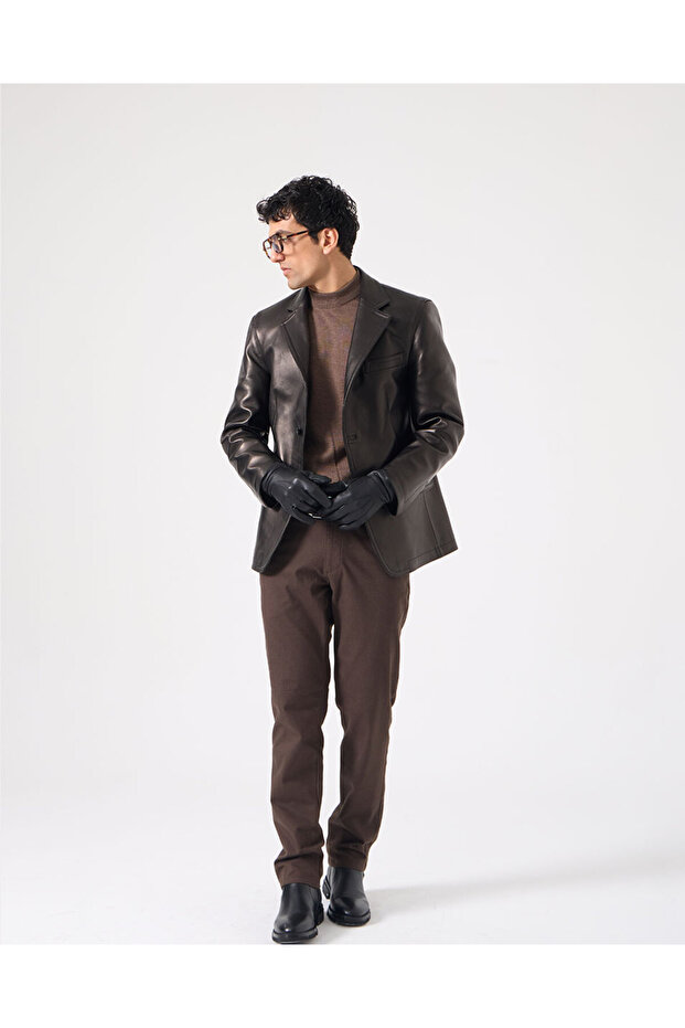 Mars Erkek Deri Ceket - 4
