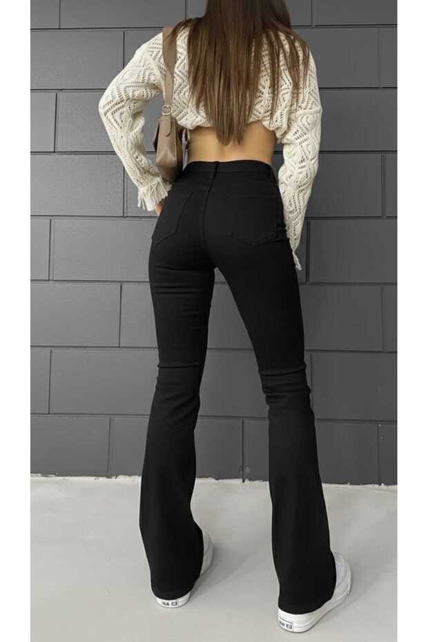 Cloria Women's Black Flared Pants