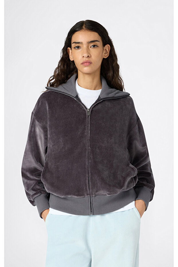 Elevated Basics Full Zip Sweatshirt - 1
