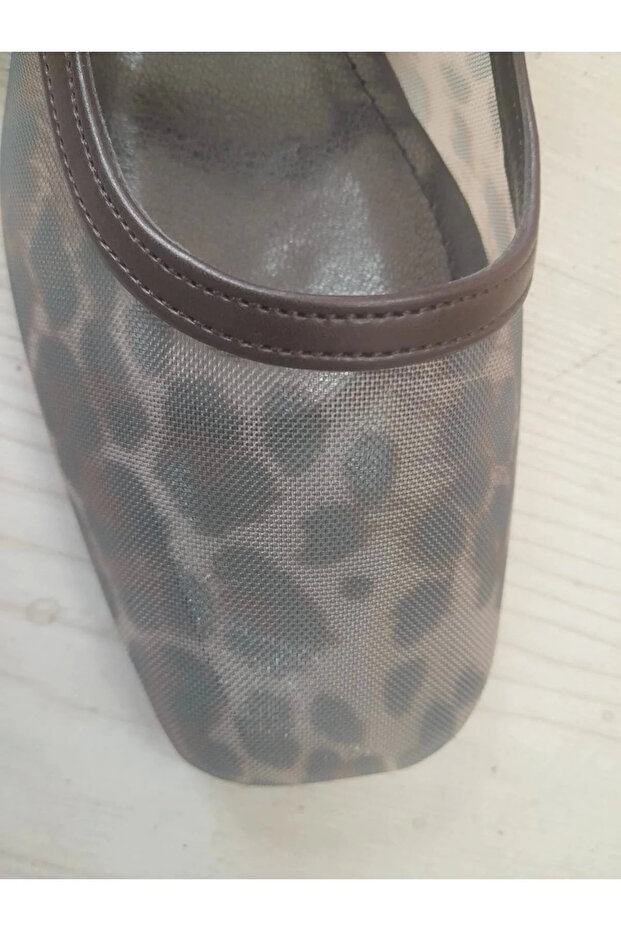 Lina Leopard Moccasin Ballet Flats