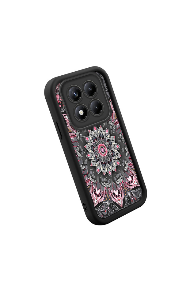 حافظة هاتف ريدمي نوت 14 برو بلس+ 5G متوافقة مع نمط أسود رقيق من السيليكون الناعم - 3