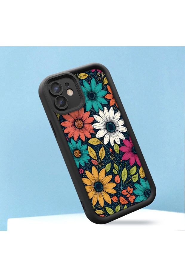 حافظة هاتف من السيليكون الناعم الرقيق بنمط أسود متوافقة مع هاتف Redmi Note 14 - 7