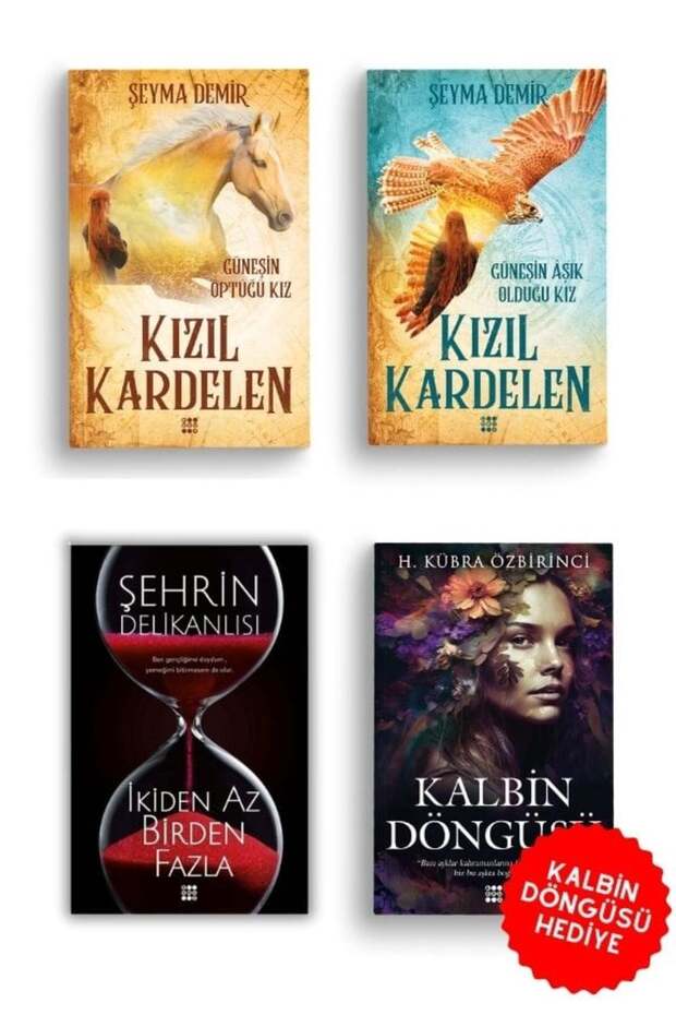 Kızıl Kardelen – Şehrin Delikanlısı Roman Seti | Kalbin Döngüsü Gifts